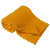 BabyMatex, Muslin muslin blanket, 75 cm x 100 cm, mustard