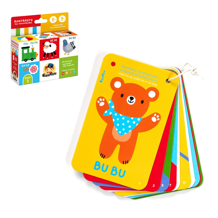 Set Bebilon Advance Pronutra 2, latte di proseguimento, oltre 6 mesi, 3 x 1000 g + CzuCzu Contrasti su un filo, libro per bambini, 6-9 mesi gratuito