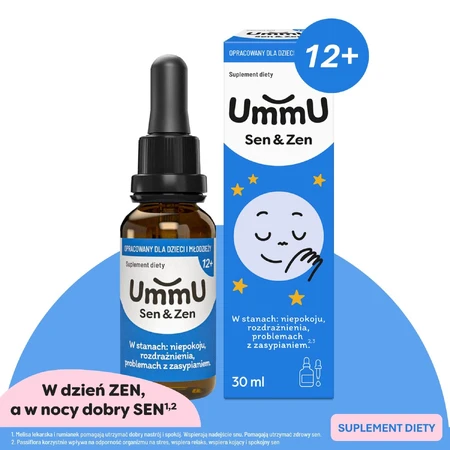 UmmU Sen&Zen, per bambini a partire da 12 anni, gocce, 30 ml