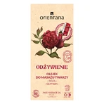 Orientana Nourishing, Massageöl für das Gesicht, Rose und Safran, 30 ml