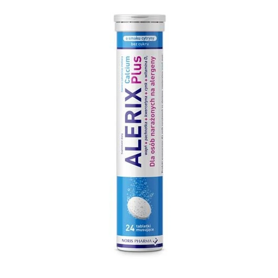 Alerix Calcium Plus, 24 comprimés effervescents