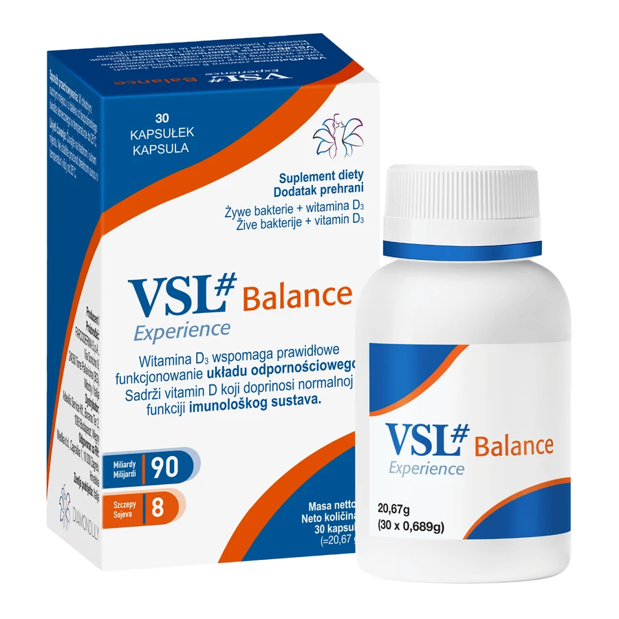 VSL# Balance Experience, 30 capsules
