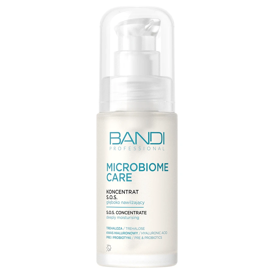 Bandi Microbiome Care, S.O.S diep hydraterend concentraat, 30 ml