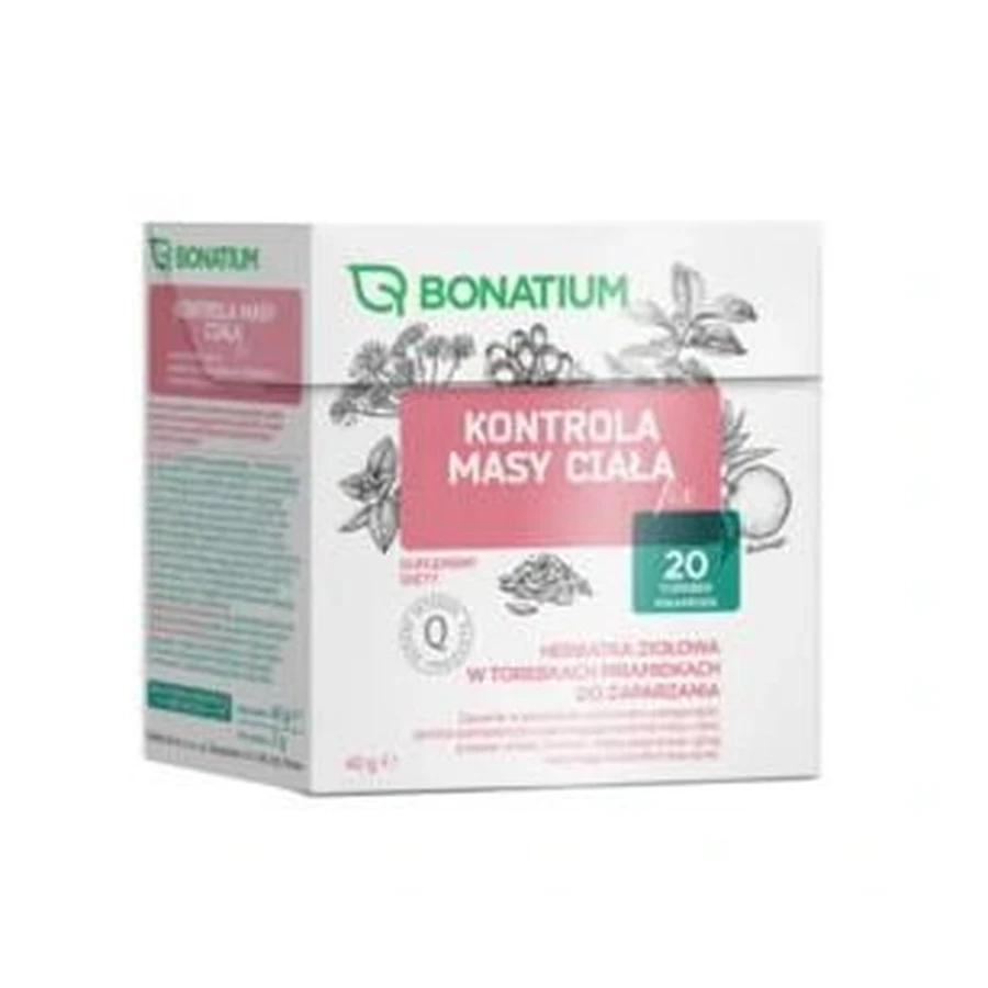 Bonatium Contrôle de la Masse Corporelle Fixe Tisane, 30 sachets
