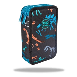 Jumper 2 fossil 2-Kammer-Federmäppchen mit Zubehör