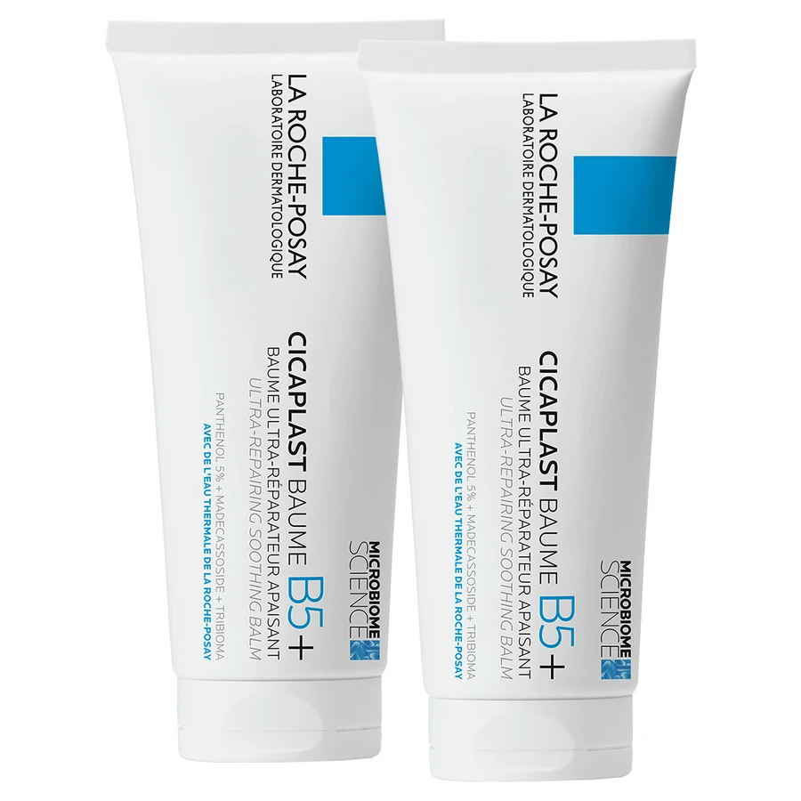 La Roche-Posay Cicaplast Baume B5+ kit, verzachtende regenererende lotion, 2 x 100 ml