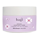 Hagi White Bouquet, Zucker-Körperpeeling, 200 g