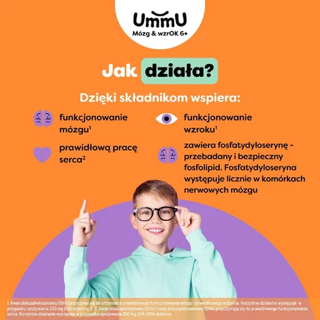 UmmU Brain & Brain, pentru copii de la 6 ani, lichid, 150 ml