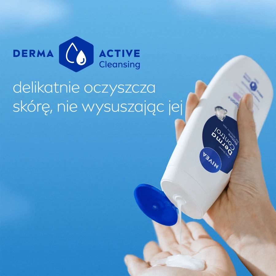 Nivea Derma Control Restore, Gel douche, 250 ml