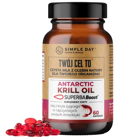Simple Day Antarctic Krill Oil, 60 capsules