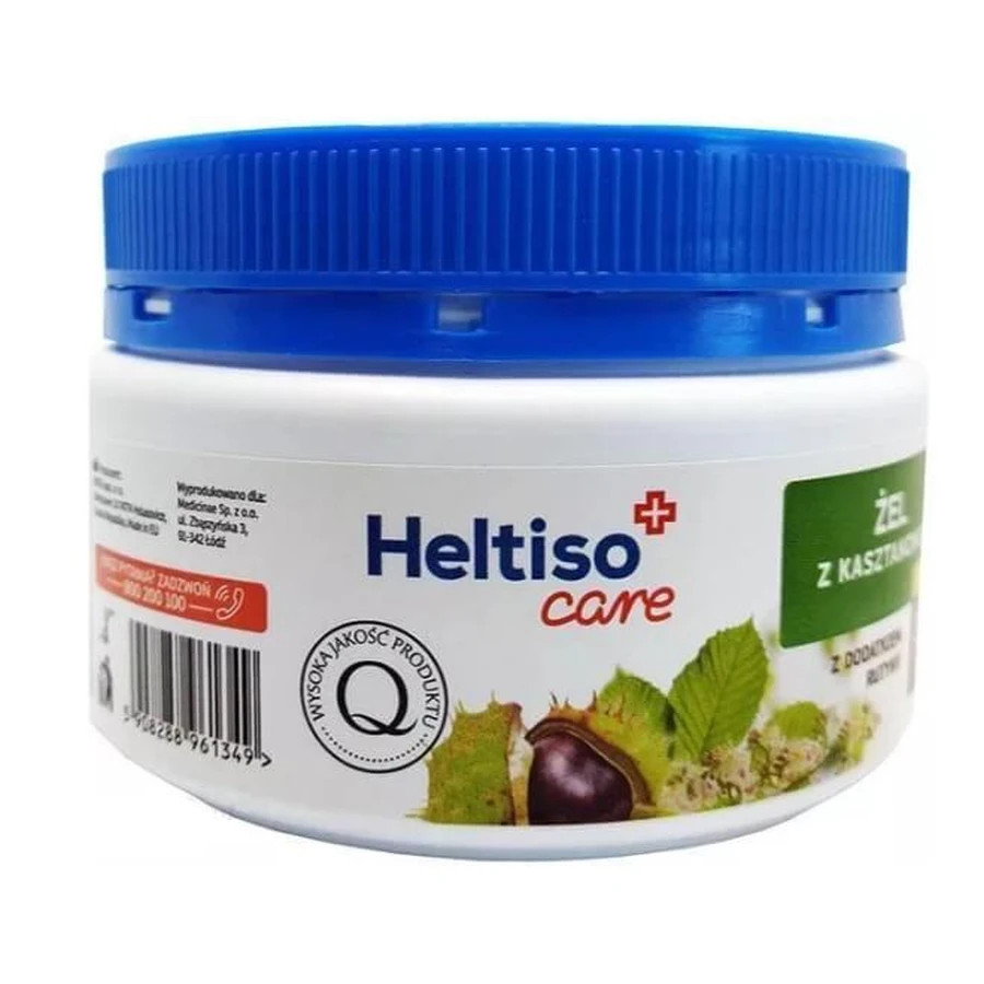 Heltiso, Pflege-Kastanien-Gel mit Rutin-Zusatz, 350g