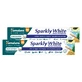 Himalaya Sparkly White set, tandpasta op kruidenbasis, whitening, 2 x 75 ml
