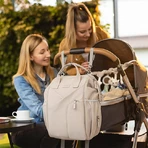 Baby Ono, rugzak voor mama, moderne stijl, beige