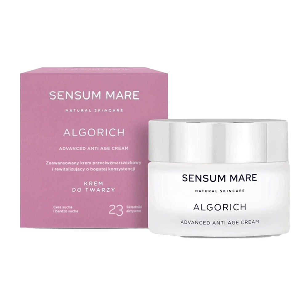 Sensum Mare Algorich, geavanceerde revitaliserende en antirimpelcrème met rijke textuur, 50 ml