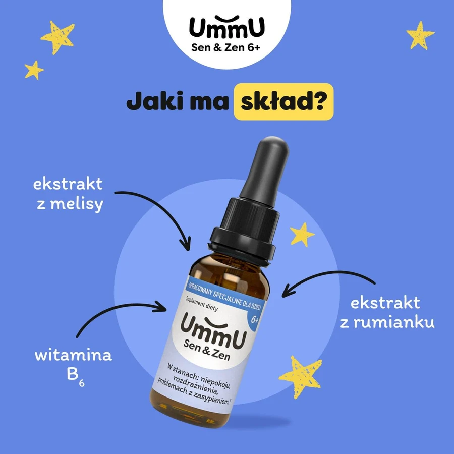 UmmU Sen&Zen, voor kinderen vanaf 6 jaar, druppels, 30 ml