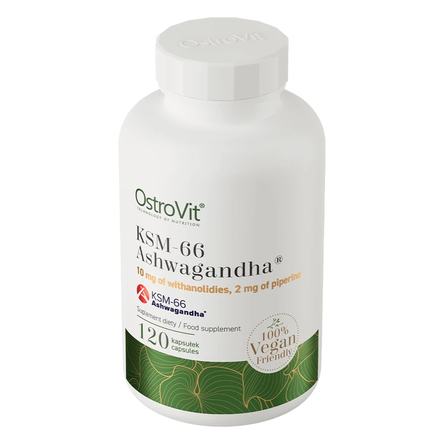 OstroVit KSM-66 Ashwagandha, 120 Kapseln