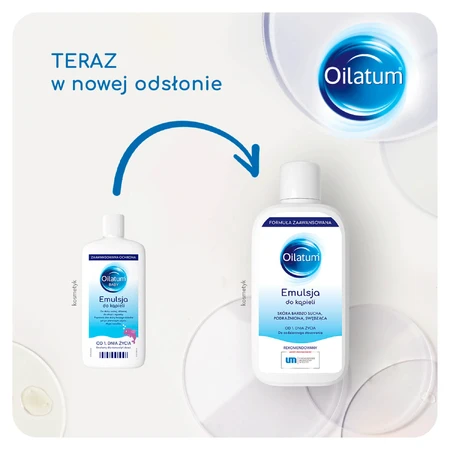 Set Oilatum Advanced Formula, Badeemulsion, ab dem 1. Lebenstag, 2 x 400 ml