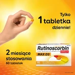 Rutinoscorbin Max D3, 60 Tabletten