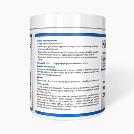 Noble Health Collagen + Glucosamine and Vitamin C, 100 g