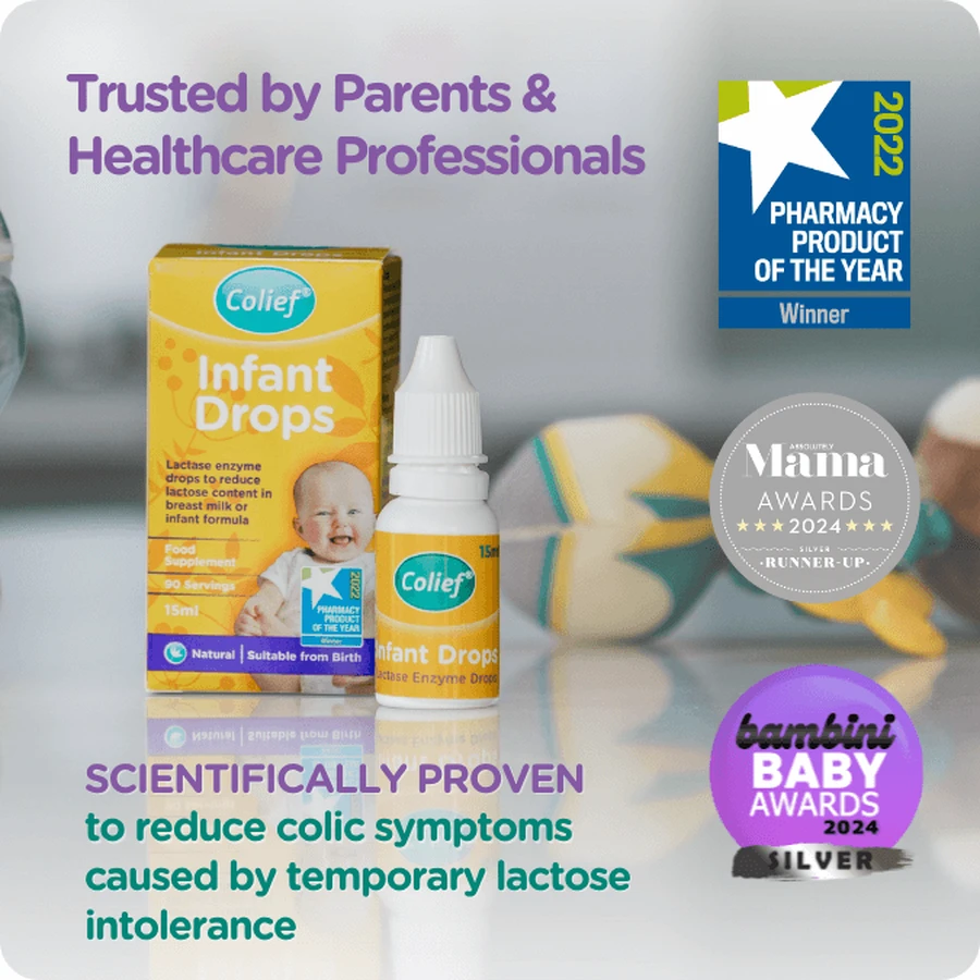 Drops with lactase enzyme, Infant Drops, 7 ml, Colief