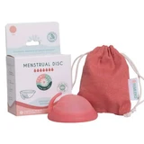 Herbruikbare menstruatie schijf, roze kleur, universele maat, 1 stuk, FemiEko