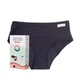 Chiloti menstruali reutilizabili culoarea negru, marimea M, 1 bucata, FemiEko