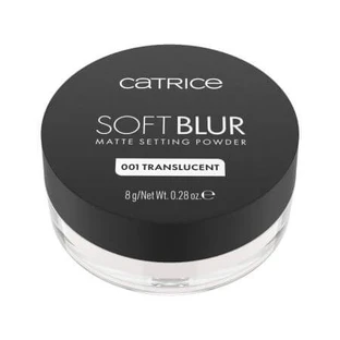Pudra pentru fixare mata, 001 Translucent, Soft Blur Matte Setting Powder, 8 g, Catrice