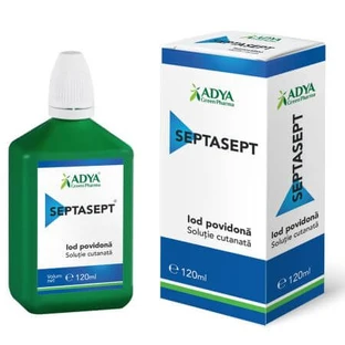 Septasept solución cutánea, 120 ml, Adya