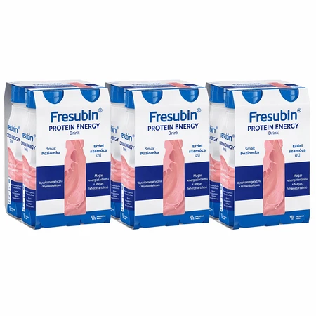 Fresubin Protein Energy with strawberry flavor, 12 x 200 ml, Fresenius Kabi