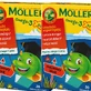 Möller’s Omega-3 gummy visjes met frambozensmaak, 2 × 36 stuks
