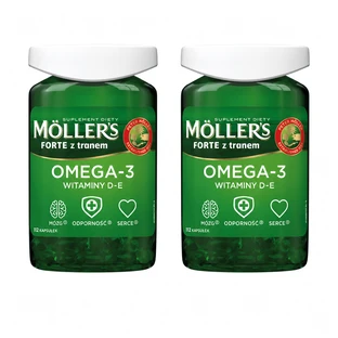 Omega 3 Forte, 2 x 112 Kapseln, Möller's 