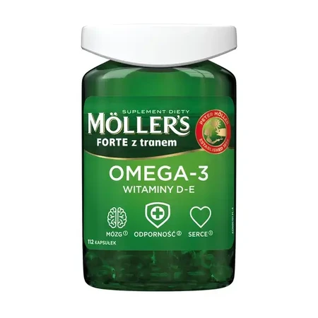 Omega 3 Forte, 2 x 112 Kapseln, Möller's 