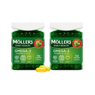 Möller's Fish Oil Forte Omega-3, 2 x 112 capsules