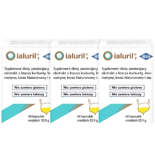 Ialuril, 3x60 cápsulas blandas