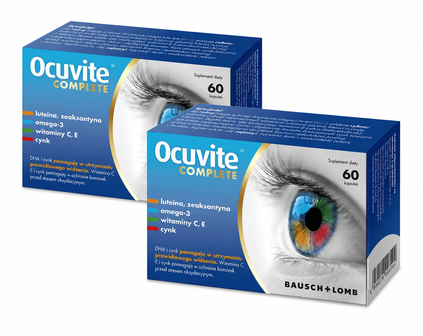 Ocuvite Complete, 2x60 tabletten, Bausch&Lomb