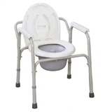 Happy JL810 Chaise en aluminium avec toilettes et siège réglable en hauteur Dr. Happy JL810
