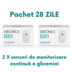 2 stuks Sibionics GS1 Continu Glucose Controle Systeem