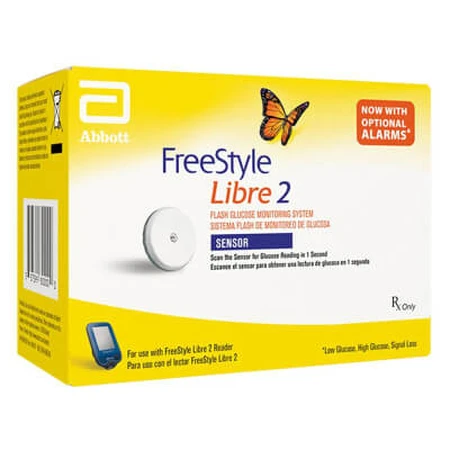 Freestyle Libre 2 CGM Blood Glucose Sensor - 14 days
