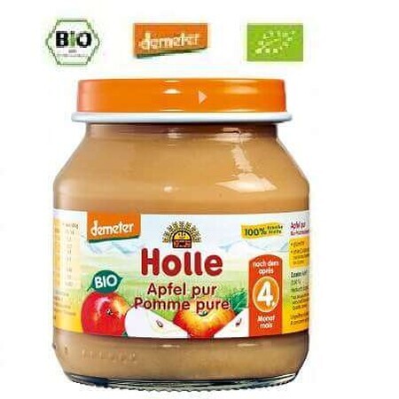 Purée de pommes bio, 125 g, Holle Baby Food