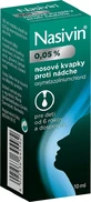 Nasivin gotas nasales 0,05 % 1 x 10 ml