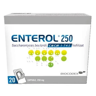 Enterol, 250 mg, 20 Kapseln, Biocodex