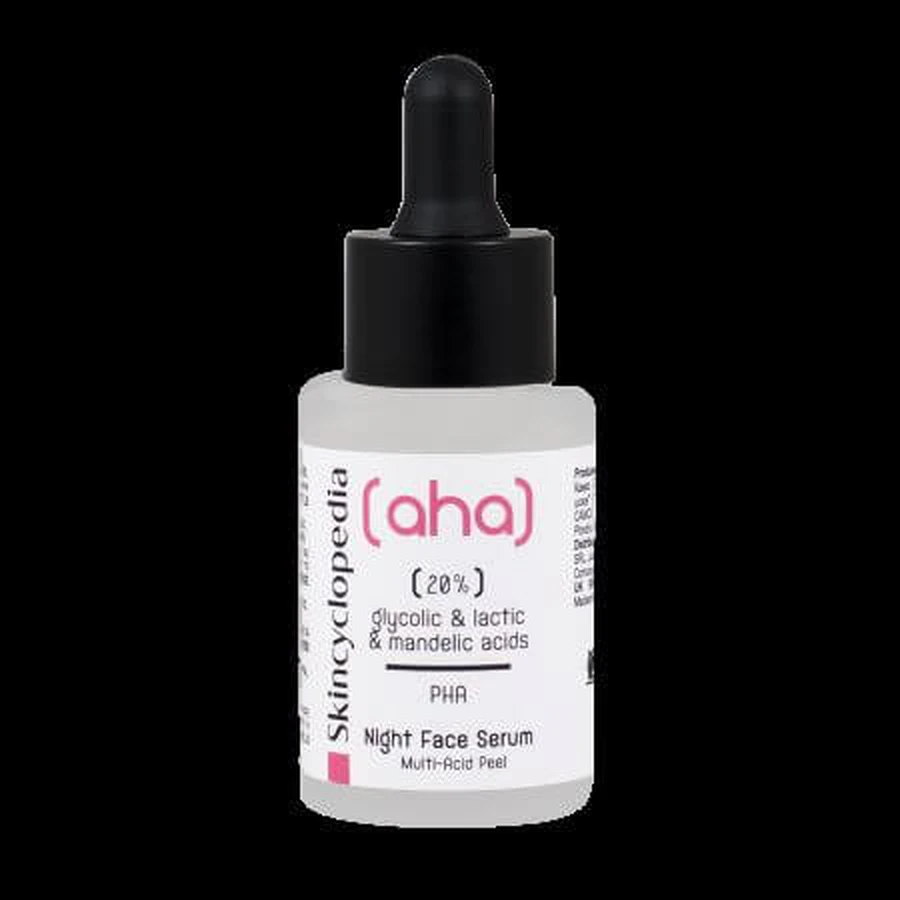 Gezichtsserum met 20% AHA + PHA, 30 ml, Skincyclopedia
