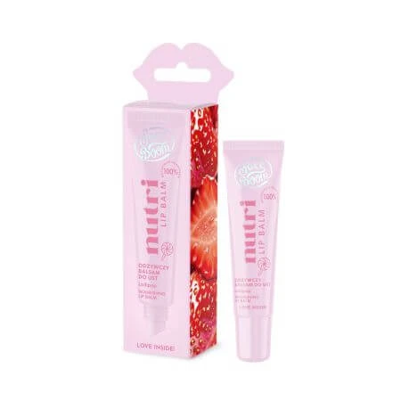 Verzorgende lippenbalsem FaceBoom Nutri, Lollipop, 10 g, BodyBoom