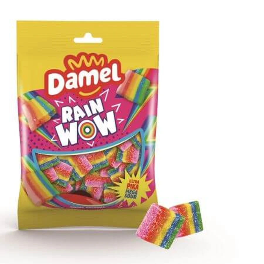 Zoetzure gomgelei, Rainwow, 80 g, Damel