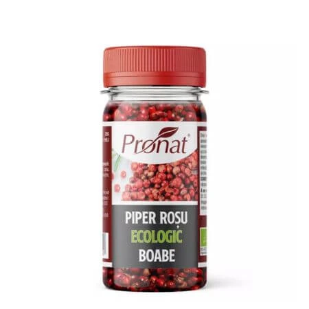 Biologische rode peperbessen, 25 g, Pronat