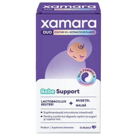 Druppels Xamara Duo Babydruppels Baby Support, 14 ml, Dr Reddys