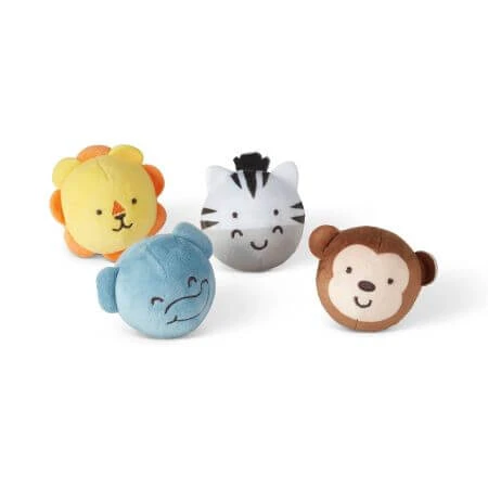 Babyspeelset, Safari Dieren, 6 maanden+, 4 stuks, Melissa & Doug