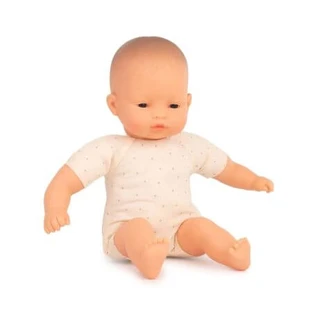 Puppe mit Körper Baby Asian Baby, 32 cm, Miniland