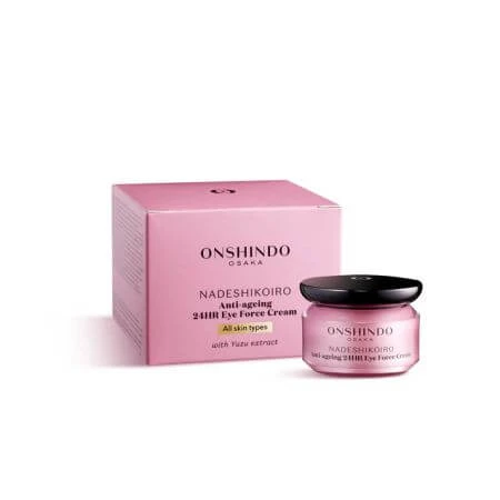24H Anti-rimpel Oogomtrekcrème met Yuzu-extract, 20 ml, Onshindo Osaka