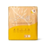 Bambus Windeln, Größe 3, 6-11 kg, Mega Pack, 90 Stück, Zuluff